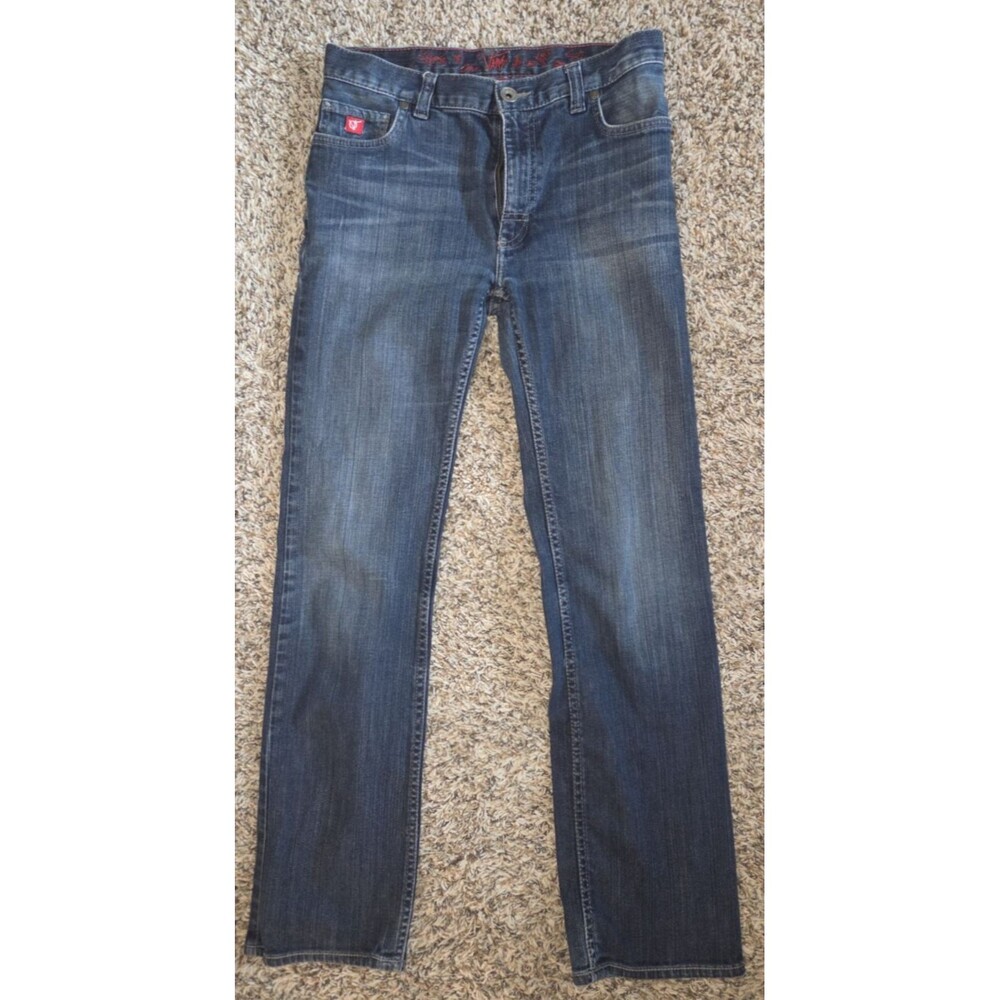 Vans Girls Jeans Blue Denim Straight Leg Casual Size 20